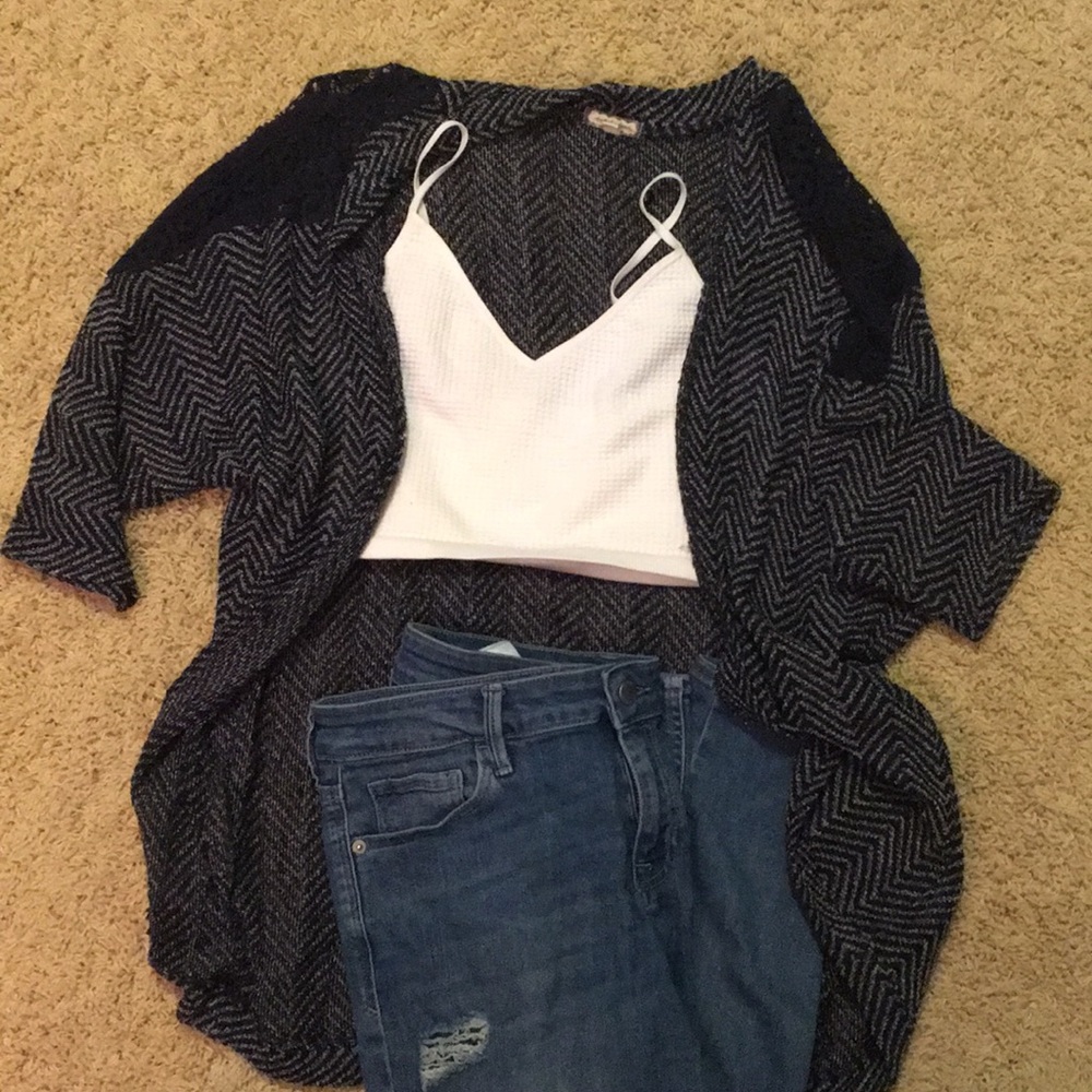 Cardigan Navy blue